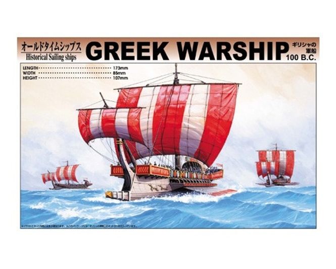 Huvudbild GREEK WARSHIP 100 B.C. SKALA 1:350