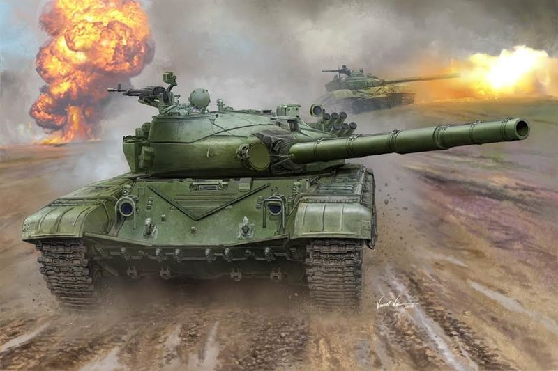 RUSS. T-72B MBT. SKALA 1/16