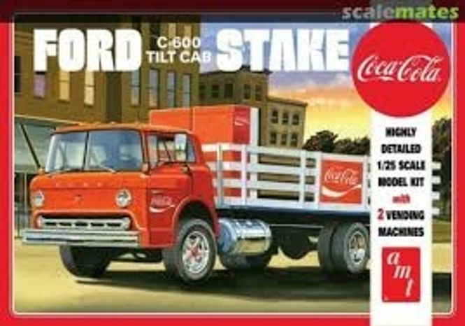 Huvudbild FORD C600 STAKE BED W/COCA-COLA MACHINES. SKALA ...