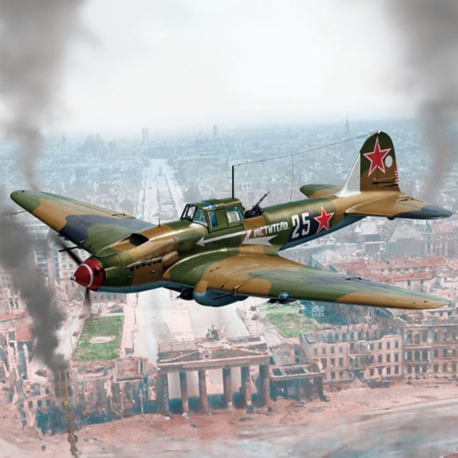 Huvudbild 1/48 IL-2m3 Berlin 1945