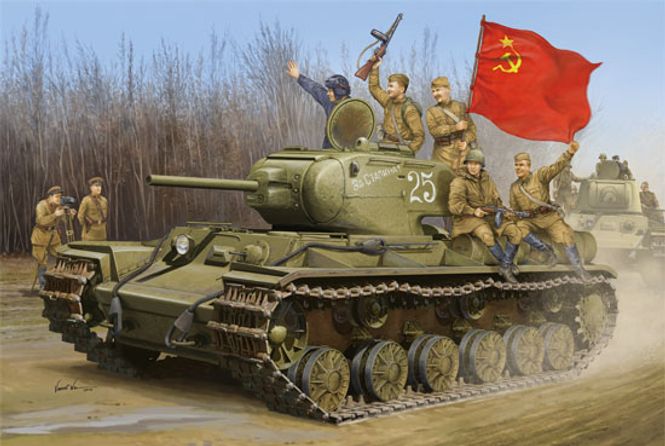 Huvudbild 1/35 Soviet KV-1S Heavy Tank