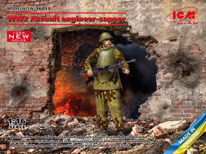 Huvudbild WWII assault engineer-sapper 1/16