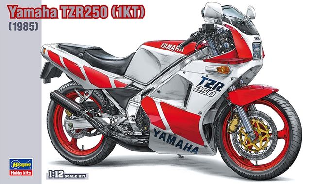 Huvudbild YAMAHA TZR250. SKALA 1/12
