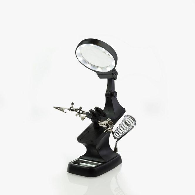 Huvudbild HELPING HANDS & LED MAGNIFIER WORKSTATION