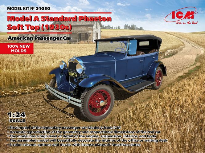 Huvudbild Model A Standard Phaeton Soft Top (1930s) ...