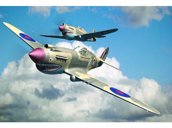 Huvudbild 1/48 Curtiss P-40B Warhawk (Tomahawk MKIIA)