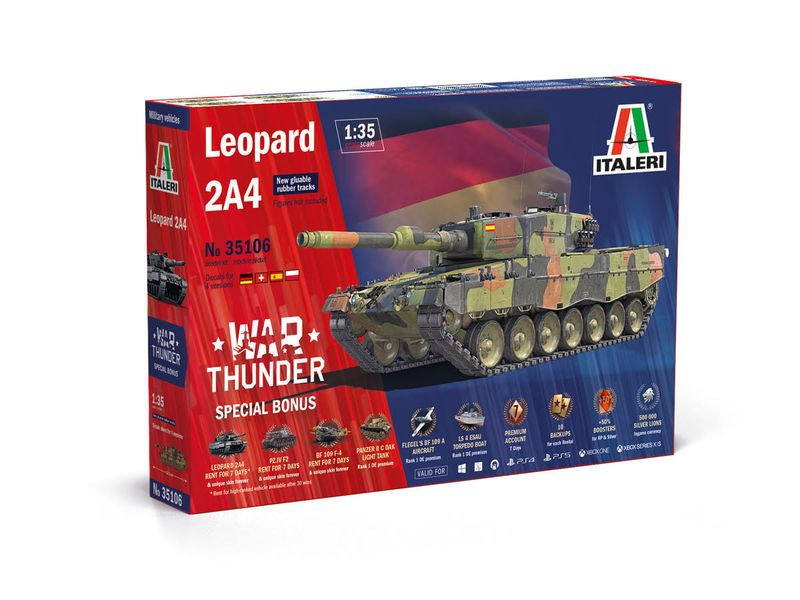 1/35 WAR THUNDER M1A1 Abrams Incl. IN-GAME BONUS