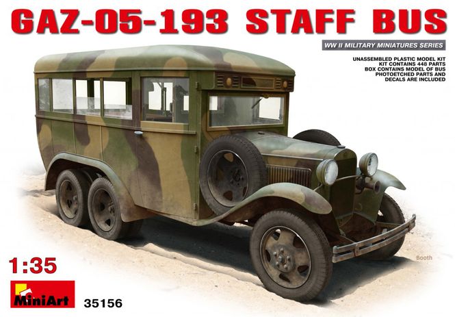 Huvudbild GAZ-05-193 STAFF BUS 1/35 