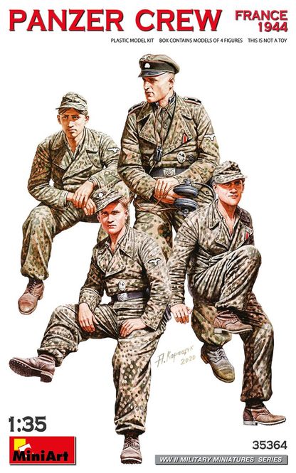 Huvudbild Panzer crew France 1944 1/35