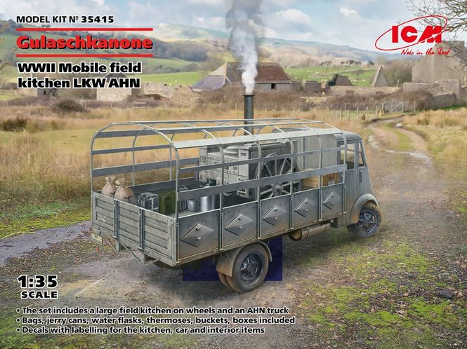 Huvudbild ICM Gulaschkanone WWII German mobile field ...