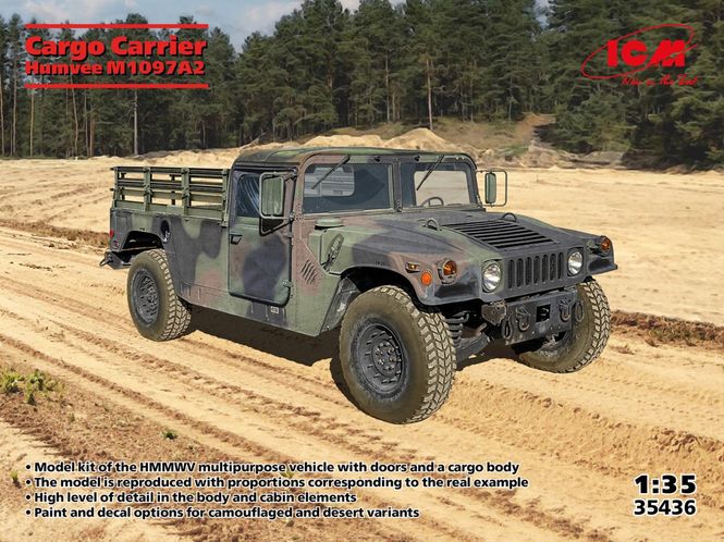 Huvudbild 1/35 Humvee M1097A2 Cargo Carrier