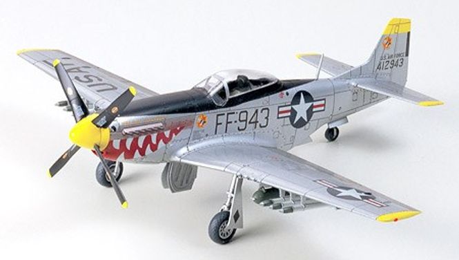 Huvudbild NORTH AMERICAN F-51D MUSTAN (KOREAN WAR) L=136 ...