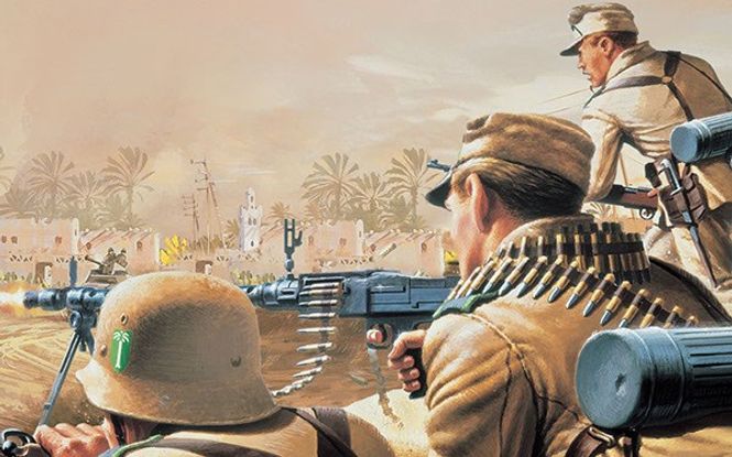 Huvudbild VWII GERMAN AFRIKA KORPS. 48 DELAR. NIVÅ 1 AV 4. ...