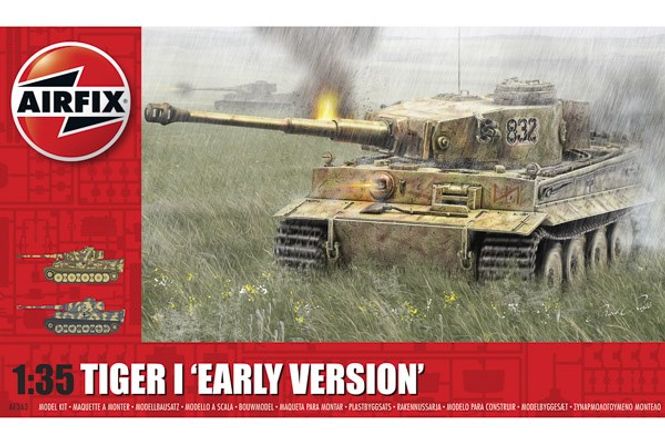 Huvudbild 1942 GERMAN TIGER-1 EARLY VERSION. 241X102 mm. ...
