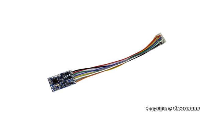 Huvudbild 5245 H0 Locomotive decoder with 8-pole interface ...