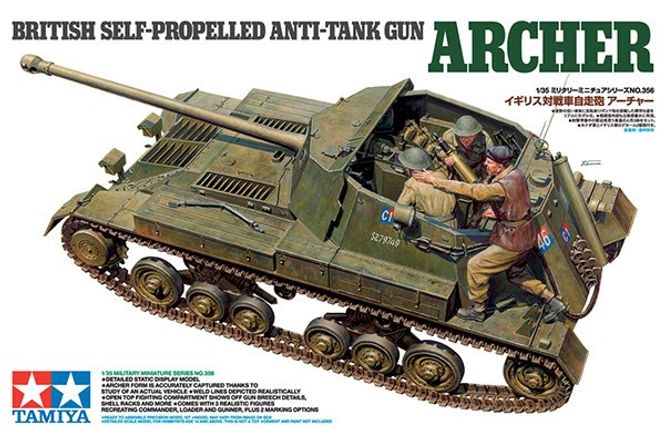 Huvudbild BRITISH SELF PROPELLED ANTI-TANK GUN ARCHER MED 3 ...