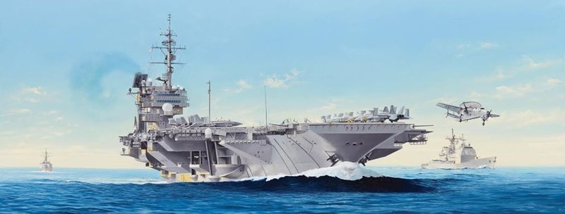 USS CONSTELLATION CV-64 SKALA 1:350