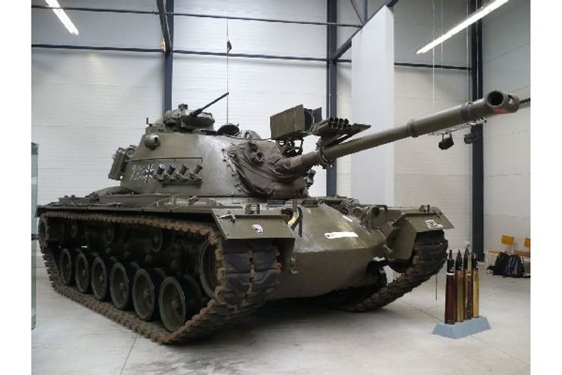 1978 M48 A2CG (D) 235 DELAR. L=251mm. NIVÅ 4 AV 5. SKALA 1/35