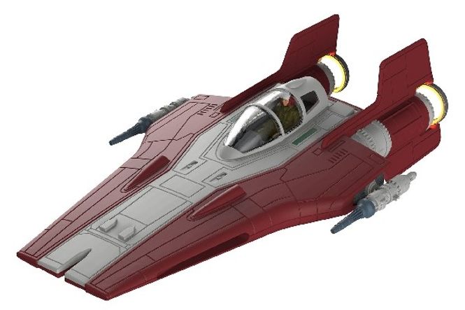 Huvudbild STAR WARS RESISTANCE A-WING FIGHTER. SKALA 1/44