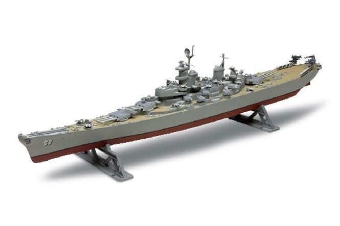 Huvudbild USS MISSOURI BATTLESHIP. SKALA 1/535. 74 DELAR. ...
