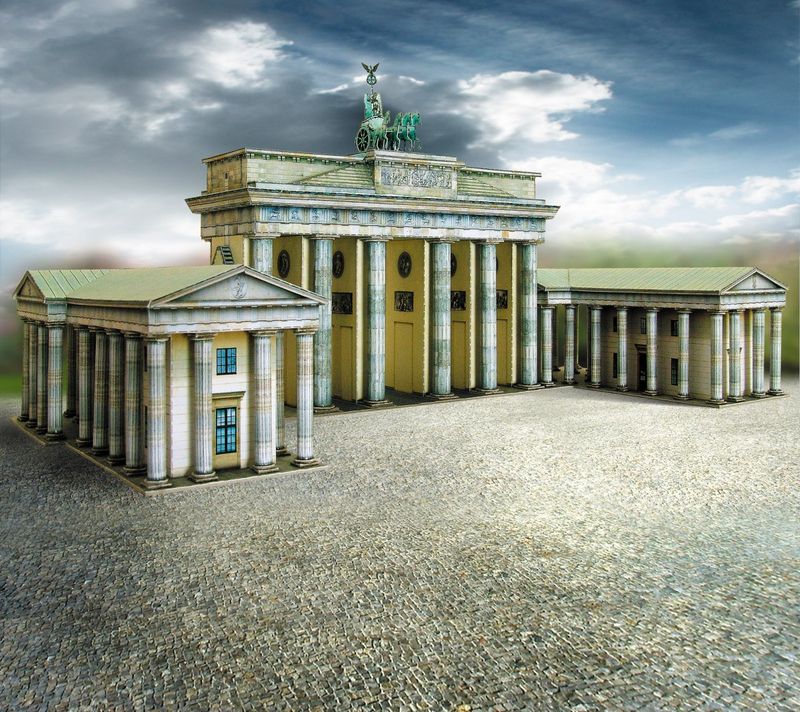 BRANDENBURGER TOR. SKALA 1/160 N