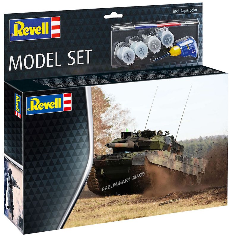 REVELL Model Set Leopard 2 A7V 1:72