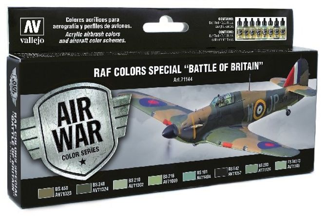 Huvudbild RAF COLORS SPECIAL BATTLE OF BRITAIN. 8 X 17 ML. ...