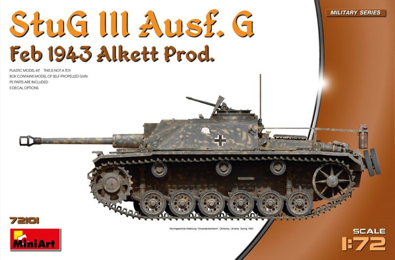 StuG III Ausf. G Feb 1943 Prod SKALA 1/72