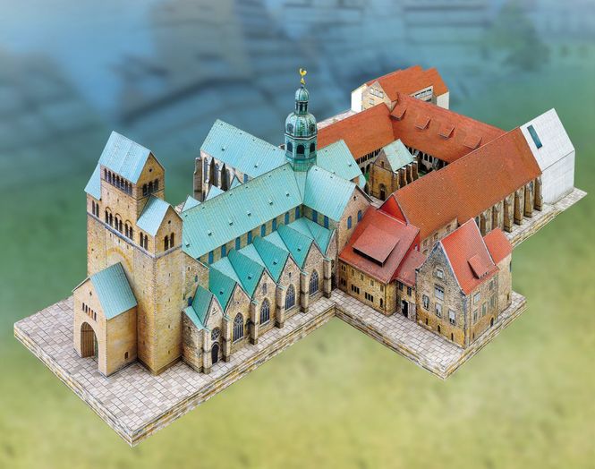 Huvudbild HILDESHEIM DOM. SKALA 1/300