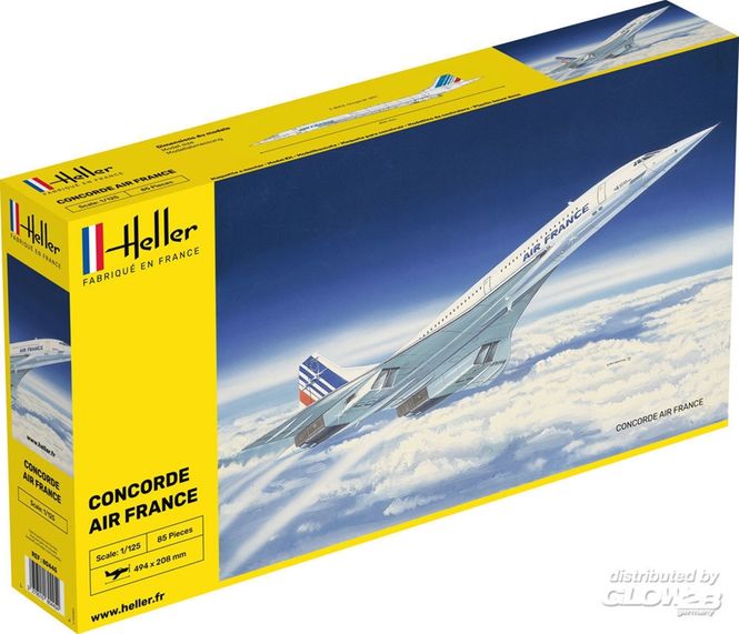Huvudbild CONCORDE AIR FRANCE. SKALA 1/125