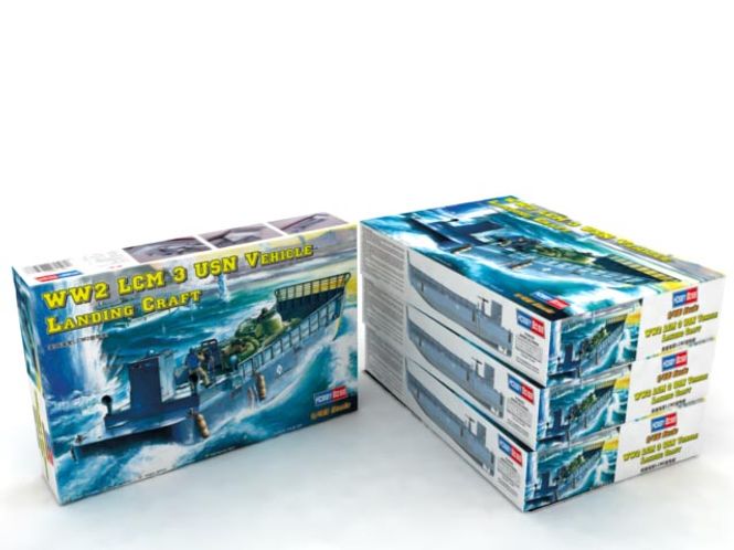 Huvudbild U.S LCM-3 SKALA 1/48