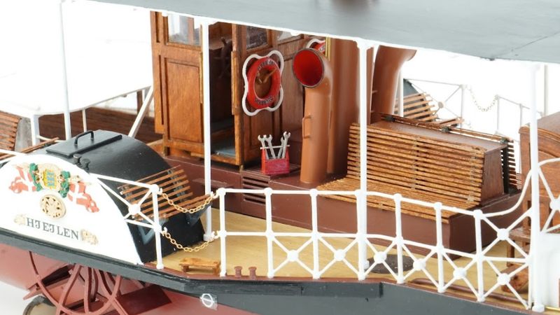 Billing Boats 1:32 - S/S Hjejlen Dampskib / Steamer