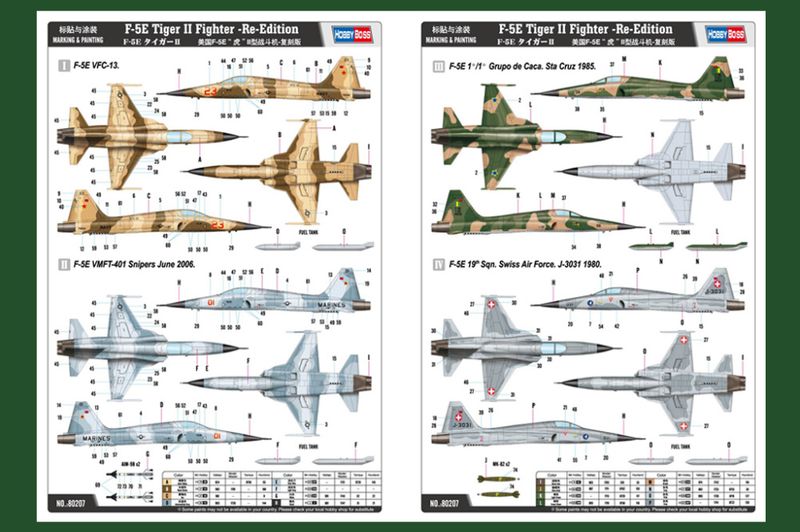 1/72 F-5E Tiger II