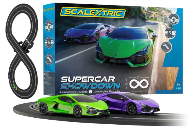 Huvudbild Scalextric Supercar Showdown Lamborghini vs. ...
