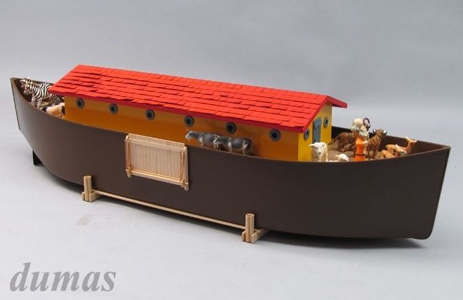 Huvudbild NOAH ´S ARK. TRÄBYGGSATS.