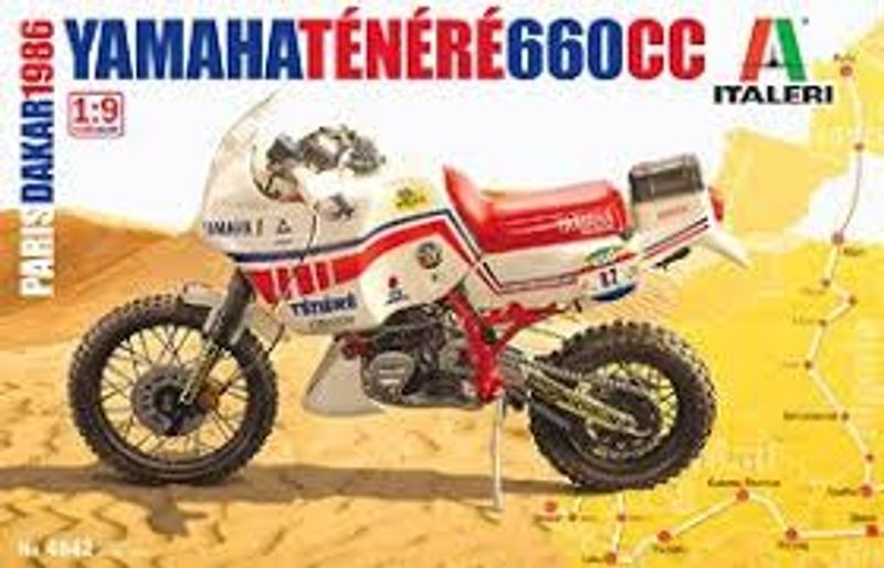 YAMAHA TENERÉ 660 Cc 1986. SKALA 1/9